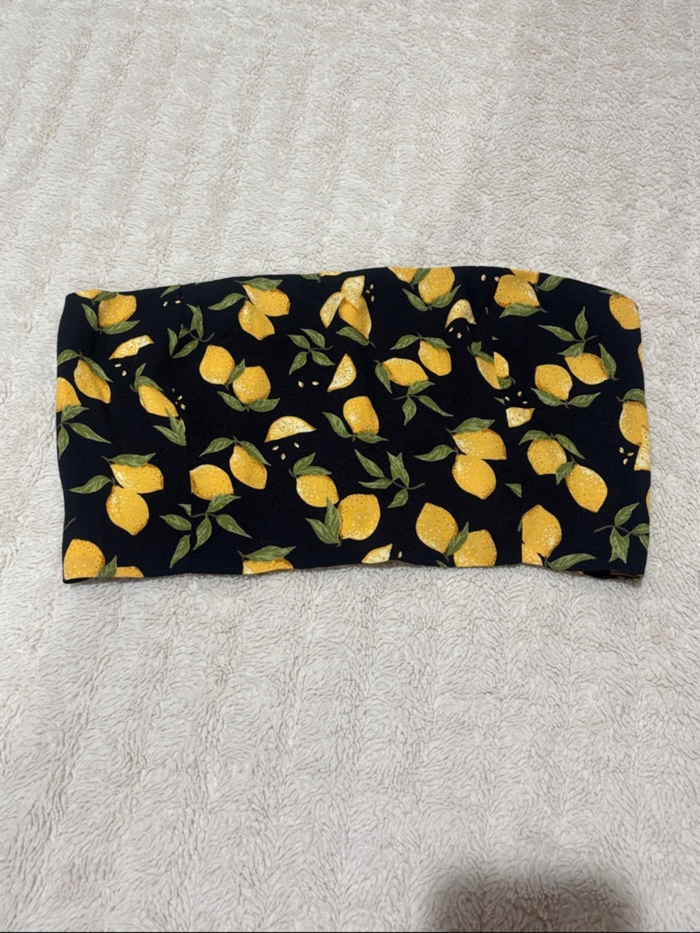 Reformation Lemon Tube Top